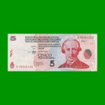 BONO REPOSICION NACIONAL LECOP $ 5,00, EC 202R, ESTADO MUY BUENO.-
