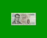 BILLETE DE BELGICA 20 FRANCOS, PICK 138, AÑO 1964 ESTADO MUY BUENO- .-