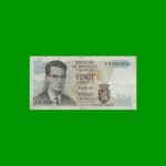 BILLETE DE BELGICA 20 FRANCOS, PICK 138, AÑO 1964 ESTADO MUY BUENO- .-