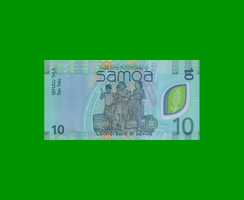 BILLETE DE SAMOA 10 TALA, PICK 48, AÑO 2007 ESTADO SIN CIRCULAR.- - Imagen 2