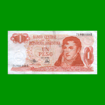 PESOS LEY 18.188 $1,00, BOT 2313, AÑO 1973, ESTADO MUY BUENO- .-