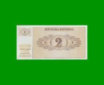 BILLETE DE ESLOVENIA 2 TOLARJEV, PICK 2, AÑO 1990 ESTADO SIN CIRCULAR.-