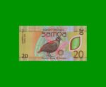 BILLETE DE SAMOA 20 TALA, PICK 49, AÑO 2019, ESTADO SIN CIRCULAR.-