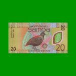 BILLETE DE SAMOA 20 TALA, PICK 49, AÑO 2019, ESTADO SIN CIRCULAR.-
