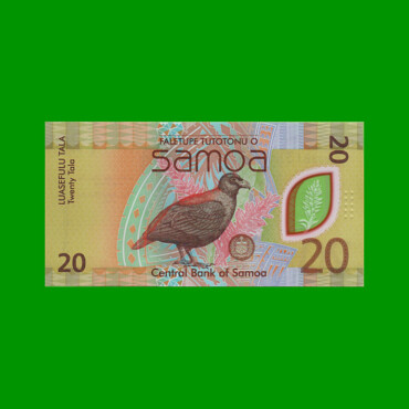 BILLETE DE SAMOA 20 TALA, PICK 49, AÑO 2019, ESTADO SIN CIRCULAR.-