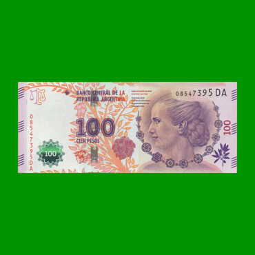 PESOS 3er DISEÑO $100,00,BOT 4337, , AÑO 2016, ESTADO EXCELENTE- .-