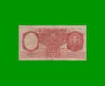 MONEDA NACIONAL $10,00, BOT 1958, AÑO 1957, ESTADO BUENO.-