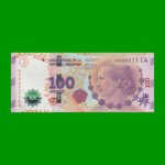PESOS 3er DISEÑO $100,00,BOT 4339, , AÑO 2017, ESTADO EXCELENTE .-