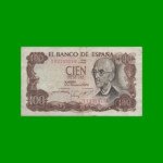 BILLETE DE ESPAÑA 100 PESETAS, PICK 152, AÑO 1970, ESTADO BUENO+ .-