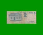PESOS CONVERTIBLES 1er DISEÑO $2,00, BOT 3017, AÑO 1995, ESTADO BUENO.- - Imagen 2