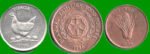 TONGA  SET DE TRES MONEDAS 1,2,5 SENTI AÑO 1996, ESTADO NUEVAS.- - Imagen 2