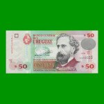 BILLETE DE URUGUAY $50,00 PICK 87a, AÑO 2008, SERIE D, ESTADO SIN CIRCULAR.-