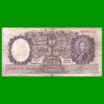 MONEDA NACIONAL $1.000,00, BOT 2127, AÑO 1946, ESTADO REGULAR .-