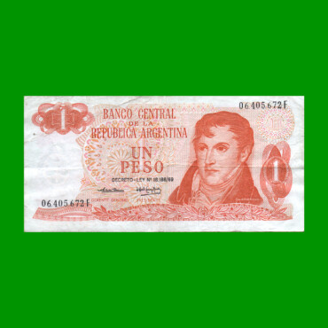 PESOS LEY 18.188 $1,00, BOT 2319a, AÑO 1974, ESTADO MUY BUENO- .-