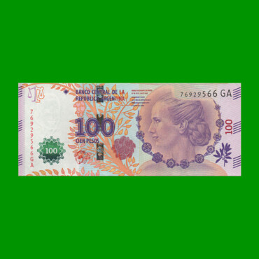 PESOS 3er DISEÑO $100,00,BOT 4341, , AÑO 2017, ESTADO EXCELENTE+ .-