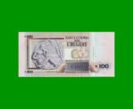 BILLETE DE URUGUAY $100,00 PICK 88, AÑO 2011, SERIE F, ESTADO SIN CIRCULAR.- - Imagen 2