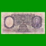 MONEDA NACIONAL $1.000,00, BOT 2130, AÑO 1949, ESTADO BUENO .-