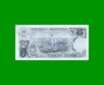 PESOS LEY 18.188 $5,00, BOT 2327, AÑO 1974, ESTADO MUY BUENO+.- - Imagen 2
