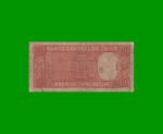 BILLETE DE CHILE $ 10,00, PICK 111, AÑO 1947/58, ESTADO BUENO.- - Imagen 2