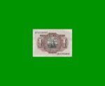 BILLETE DE ESPAÑA 1 PESETA, PICK 144, AÑO 1953, ESTADO MUY BUENO+ .- - Imagen 2