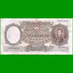 MONEDA NACIONAL $5.000,00, BOT 2179, AÑO 1967, ESTADO MUY BUENO.-