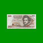 BILLETE DE AUSTRIA 20 SCHILLING, PICK 148, AÑO 1986, ESTADO BUENO+ .-