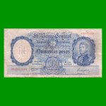 MONEDA NACIONAL $500,00, BOT 2090, NUMEROS ROJOS, AÑO 1948, ESTADO BUENO- .-