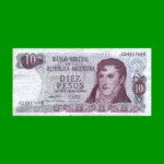PESOS LEY 18.188 $10,00, BOT 2343, AÑO 1972, ESTADO MUY BUENO.-