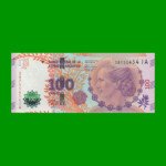PESOS 3er DISEÑO $100,00,BOT 4344, AÑO 2017, ESTADO SIN CIRCULAR .-