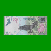 PESOS 3er DISEÑO $50,00, BOT 5206a, AÑO 2020, ESTADO SIN CIRCULAR.-