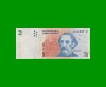 PESOS CONVERTIBLES 2do DISEÑO $2,00, BOT 3210, AÑO 2002, ESTADO MUY BUENO+ .-