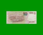 PESOS CONVERTIBLES 1er DISEÑO $10,00, BOT 3046, AÑO 1996, ESTADO MUY BUENO.- - Imagen 2