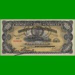 BILLETE DE PARAGUAY 100 GUARANI, PICK 134, AÑO 1907, ESTADO SIN CIRCULAR