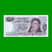 PESOS LEY 18.188 $10,00, BOT 2356a, AÑO 1975, ESTADO EXCELENTE.-