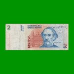 PESOS CONVERTIBLES 2do DISEÑO $2,00, BOT 3232, AÑO 2008, ESTADO MUY BUENO.-