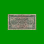 BILLETE DE BELGICA 10 FRANCOS, PICK 122 AÑO 1943 ESTADO BUENO .-
