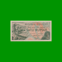 BILLETE DE INDONESIA 1 RUPIAS, PICK 78, AÑO 1961, ESTADO SIN CIRCULAR.-