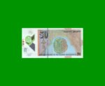 BILLETE DE MACEDONIA 50 DENARI, POLYMERO,  PICK 26, AÑO 2018 ESTADO SIN CIRCULAR.- - Imagen 2