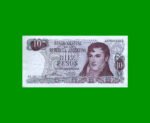 PESOS LEY 18.188 $10,00, BOT 2359, AÑO 1976, ESTADO EXCELENTE .-