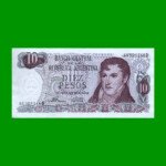 PESOS LEY 18.188 $10,00, BOT 2359, AÑO 1976, ESTADO EXCELENTE .-