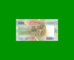 BILLETE DE AFRICA CENTRAL, 500 FRANCOS, PICK 700, ESTADO SIN CIRCULAR.- - Imagen 2