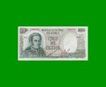 BILLETE DE CHILE 5.000 ESCUDOS, PICK 147,ESTADO EXCELENTE+ .-