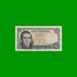 BILLETE DE ESPAÑA 5 PESETA, PICK 140, AÑO 1951, ESTADO EXCELENTE+ .-