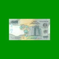 BILLETE DE AFRICA CENTRAL, 500 FRANCOS, PICK 700, ESTADO SIN CIRCULAR.-