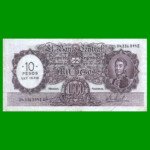 MONEDA NACIONAL $1.000 RESELLADO A $10,00 PESOS LEY 18.188, BOT 2212, AÑO 1969, ESTADO MUY BUENO .-