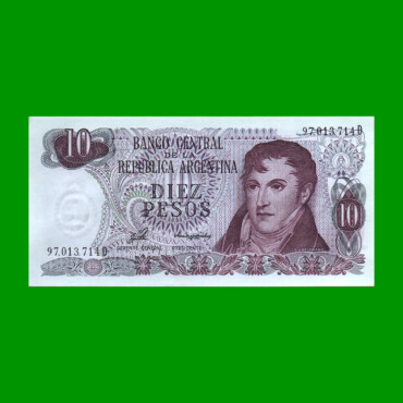 PESOS LEY 18.188 $10,00, BOT 2361, AÑO 1976, ESTADO SIN CIRCULAR.-