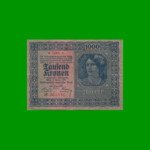 BILLETE DE AUSTRIA 1000 CORONAS, PICK 78, AÑO 1922, ESTADO MUY BUENO.-