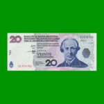 BONO NACIONAL $ 20,00, EC 206, AÑO 2001, ESTADO SIN CIRCULAR.-