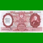 MONEDA NACIONAL $10.000 RESELLADO A $100,00 PESOS LEY 18.188, BOT 2222, AÑO 1970, ESTADO MUY BUENO.-