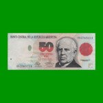 PESOS CONVERTIBLES 1er DISEÑO $50,00, BOT 3062, AÑO 1992, ESTADO EXCELENTE.-